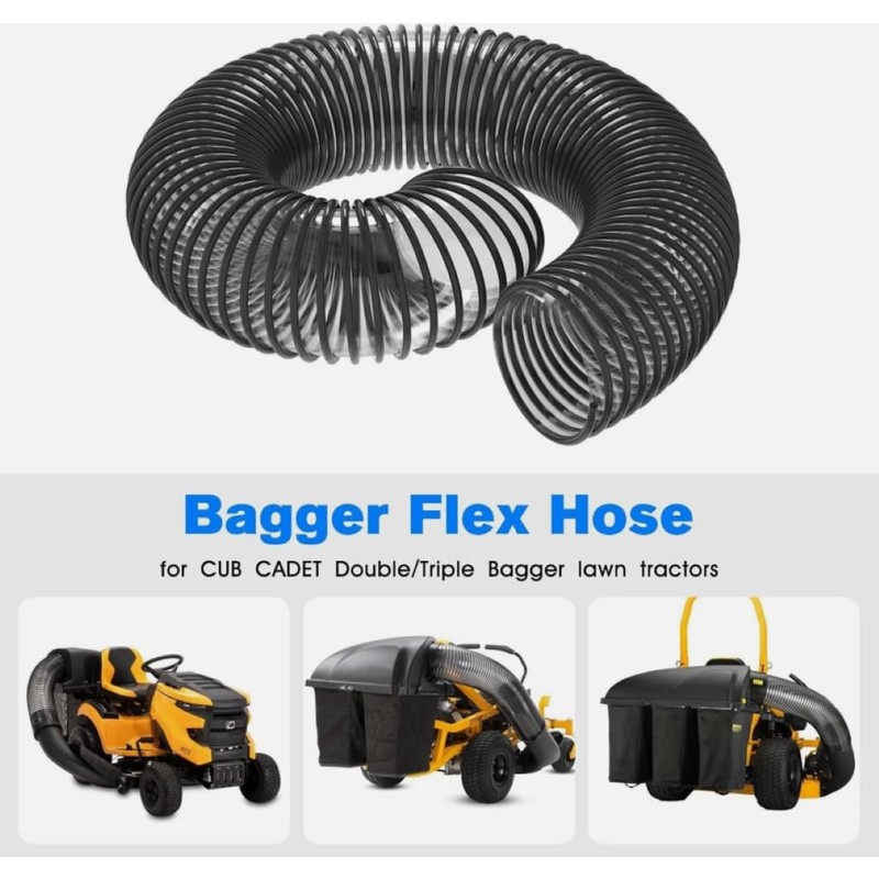 VIQAEKK 764-05082 Bagger Flex Hose for MTD CUB CADET RZT