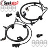 Geekstop 2pcs Rear ABS Sensor Compatible with Dodge Journey 2009-2018
