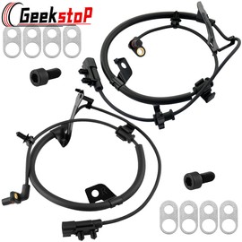 Geekstop 2pcs Rear ABS Sensor Compatible with Dodge Journey 2009-2018 ABS Wheel Speed Sensor