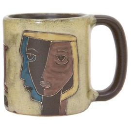 Mara Stoneware Zodiac Mug 16 oz - Gemini the Twins