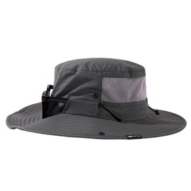 TOP-EX Men's Safari Hat, Adventure Hat, Foldable, Boonie Hat, Stylish, Fishing Hat, Sun Hat, Hat, Removable, Chin Strap, Spring, Summer, Autumn, Wide Brim, Military Hat, UV, Outdoors, Cycling