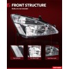 Torchbeam Headlights Assembly Compatible with 2003 2004 2005 2006 2007