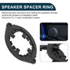 TUCKBOLD 2 x Black Waterproof Speaker Spacer Midrange Speaker Adapter