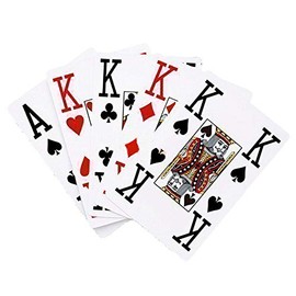 Mobiclinic, Giant Deck of Cards, Jumbo Giant Cards, French Deck of cards, 56 Cards, Major Size