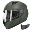 GLX GX11 Compact Motorcycle Helmet - Camo, Large - Full