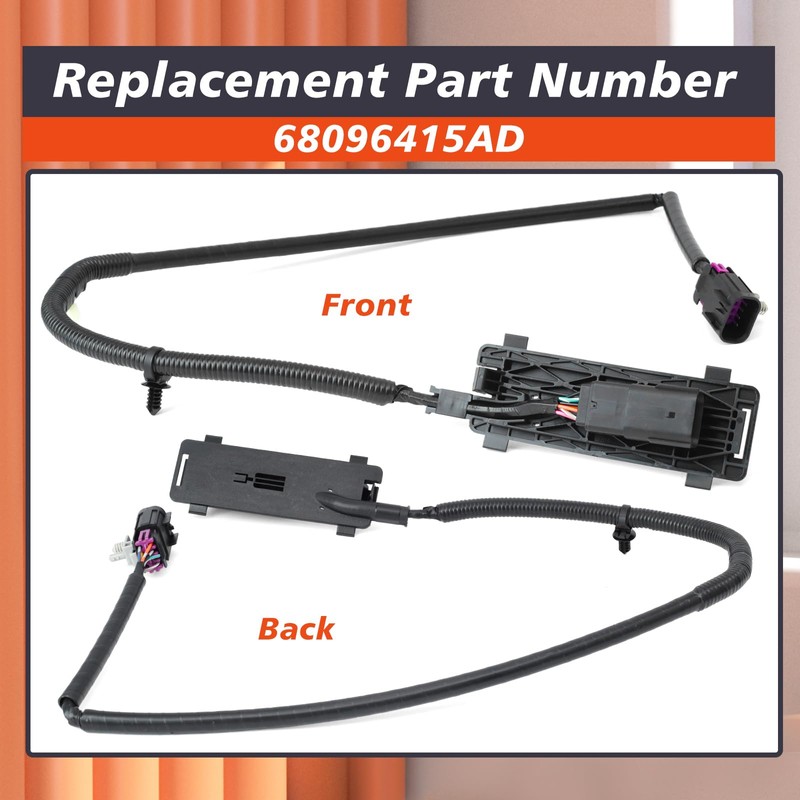 Mhrxusd 68096415AD Tailgate Wiring Harness Compatible with Dodge RAM 1500