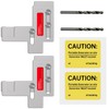 QYZZRS 2Set Generator Interlock kit Compatible with Siemens or Murray