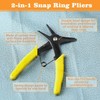 Songholee 2 in 1 Snap Ring Pliers Internal External Circlip