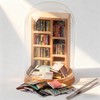 The Left Bridge Anxiety Bookshelf, Miniature Bookcase, Mini Bookshelves for