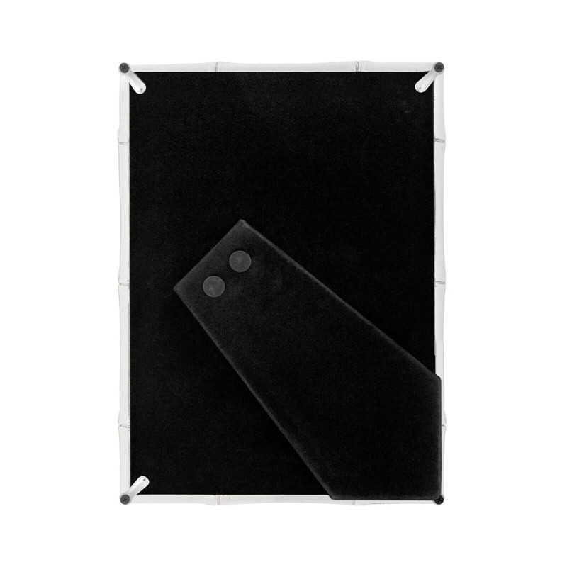 Kusso Jadu Silver Plated Bamboo Style Gift Photo Frame 6x4