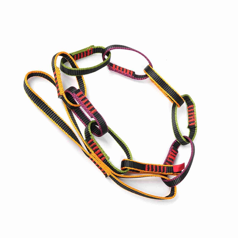 Outdoor Nylon Climbing Equipment Downhill Forming Ring Sling Daisy Chain