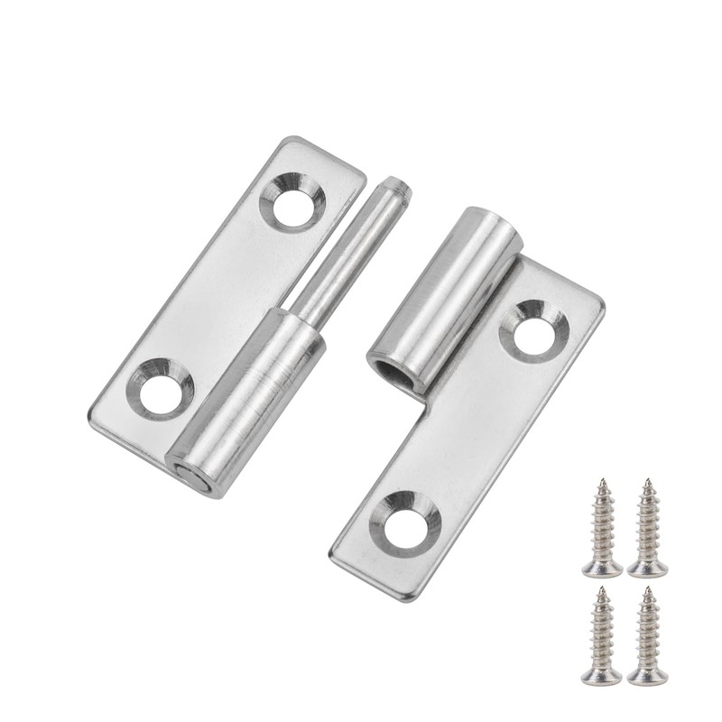 Pastlla 6Pcs Heavy Duty Lift Off Hinge, 2" H-Shaped Door
