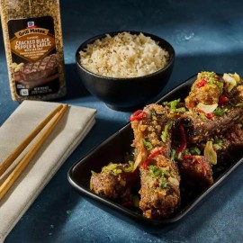 McCormick Grill Mates Cracked Black Pepper & Garlic with Sea Salt Seasoning