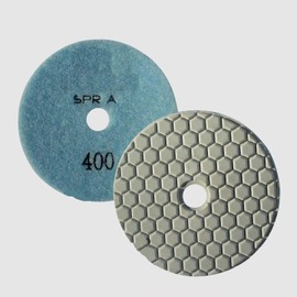 Stadea DPPD04SPRA400G1P Dry Concrete Diamond Polishing Pad for Concrete Stone Granite Travertine Marble Glass Polishing with Grit 400