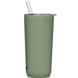 CamelBak Horizon 20 oz Straw Tumbler, Insulated Stainless Steel, Moss