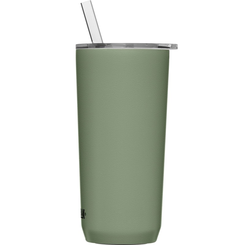 CamelBak Horizon 20 oz Straw Tumbler, Insulated Stainless Steel, Moss