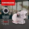 FiTspi 2Pcs Wood Venetian Blind Spares Parts Tilt Tilter Mechanism