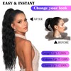 Claw Clip Ponytail Extension for Women Curly Ponytail Extension for
