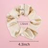 Antetek 8pack Satin Hair Scrunchies for Bridesmaid Proposals, Bachelorette Party