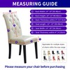 Howhic Chair Covers for Dining Room Set of 6, Stretchy