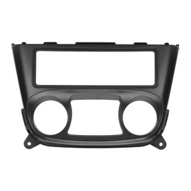 Aramox Dash Stereo Bezel Fit para Almera Sentra, 1DIN Car Stereo Radio Fascia ABS Wearproof Navigation Trim Replacement