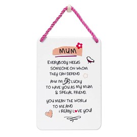 Inspired Words Plaque - Mum Gift Ideas