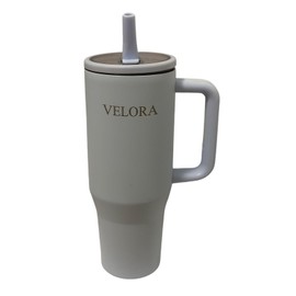 VELORA ChillGuard 40 oz Stainless Steel Insulated Tumbler for Hot & Cold Drinks (Water, Coffee, Smoothies, juices etc) (Light Blue)