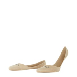FALKE Men's Cool 24/7 M In Cotton No-Show Plain 1 Pair Liner Socks, Beige Sand 4320, 8.5-9.5