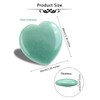 CrystalTears 2.4” Green Aventurine Crystal Heart Stone Natural Love Heart
