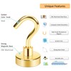 Neosmuk Magnetic Hooks,30lb+ Heavy Duty Earth Magnets with Hook for