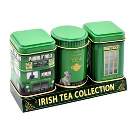 Irish Mini Tea Green Tin Collection - Irish Breakfat, Afternoon and Pure Green