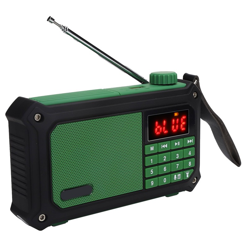 K-81 Multi function Radio Flashlight FM Radio Wireless Bluetooth Speaker