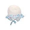 Sterntaler Girls' Sun Hat Flower Wreath Hat, White