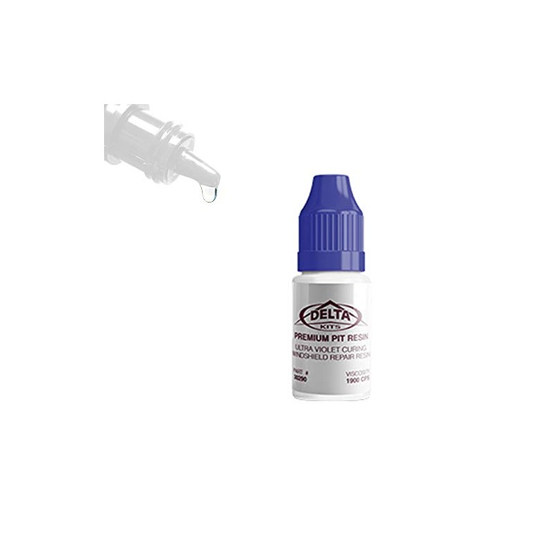 Delta Kits Premium Pit Windshield Repair Pit Resin - Professional