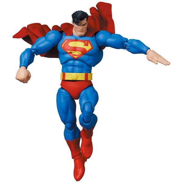 MAFEX APR218969 Superman The Dark Knight Returns, Total Height Approx. 6.3 inches (160 mm), Painted Action Figure
