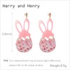 Easter Earrings for Women Bunny Earrings Spring Rabbit Drop Earrings