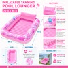 JOYFY Inflatable Tanning Pool Lounger for Adults – 70" x