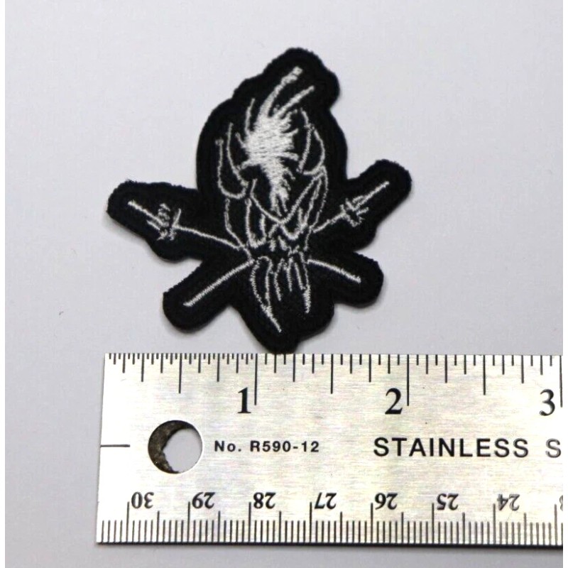 Unbranded Metallica Scary Guy Tiny Patch Small Patch for Hat