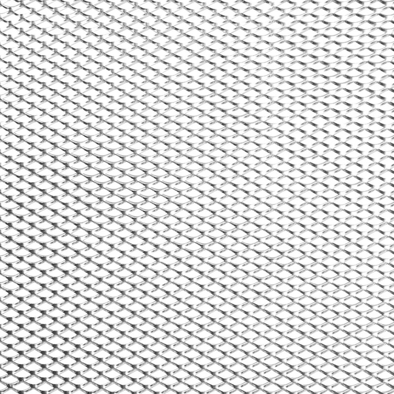 AggAuto Universal 40"x13" Car Grill Mesh - Aluminum Alloy Automotive