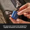 Master Lock 4691DWD TSA - Candado de combinación de contraseña