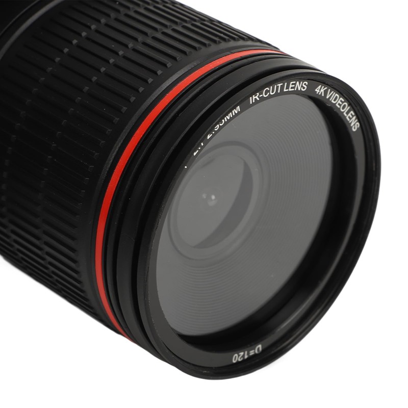 4K 64MP Digital Camera with Fill Light & Mic, WiFi