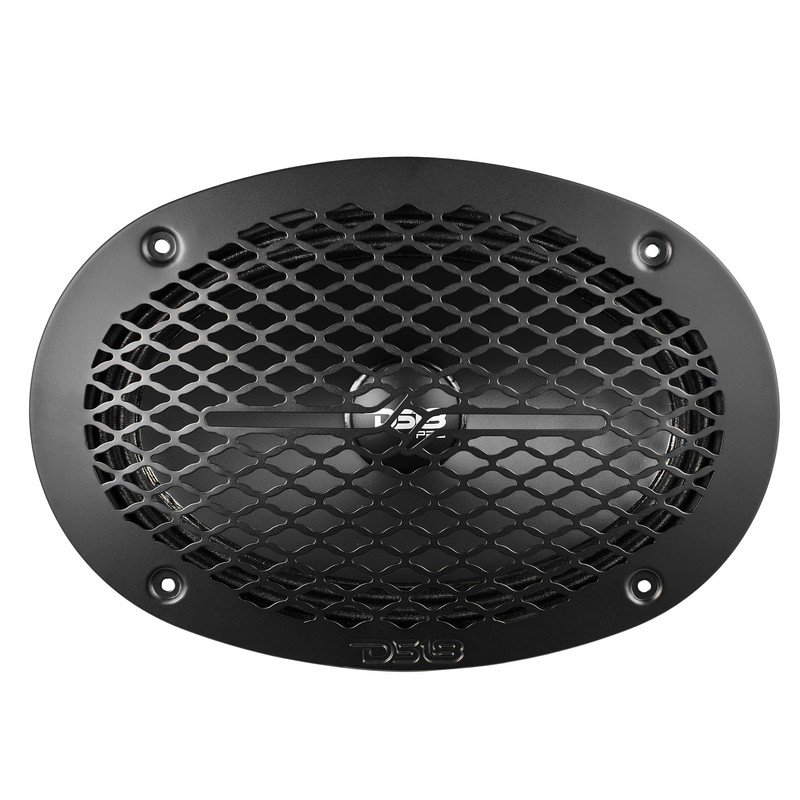 DS18 PRO-GRILL69MS 6x9 Universal Speaker Grill, Shallow Metal Mesh Protective