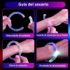 50 Pulseras Neon Luminosas Led Para Fiestas Glow Fiesta Boda