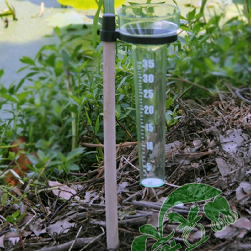 LimCryspp 3Pieces Outdoor Rain Gauge - Rain Gauge | Rain