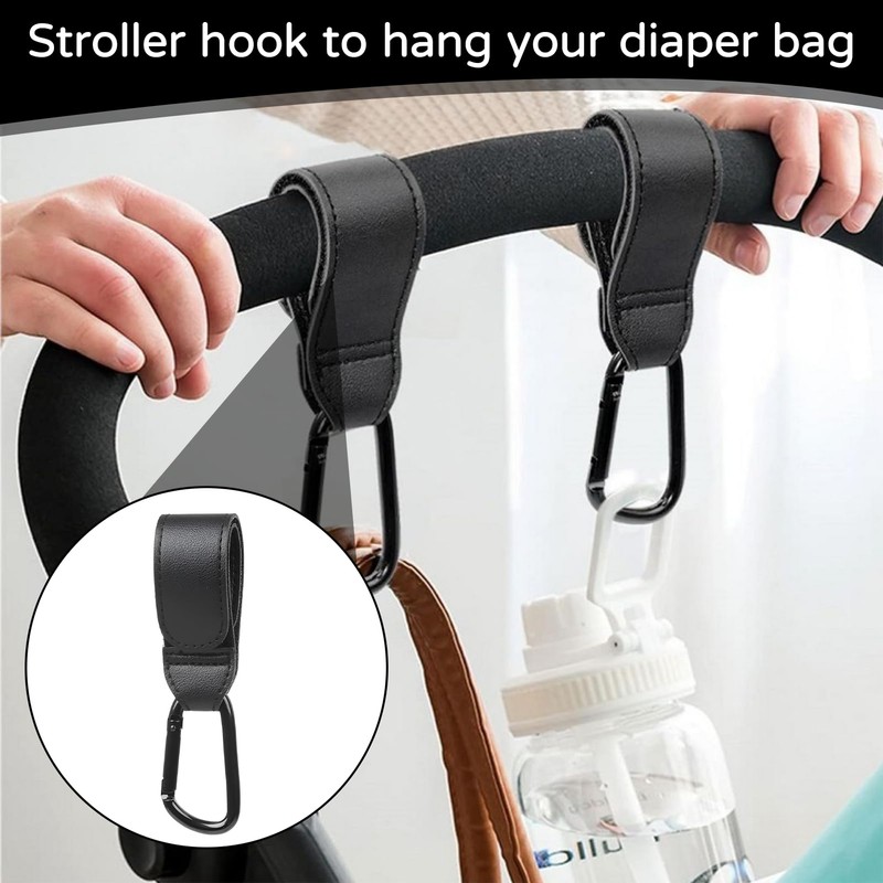 Pack of 4 Pram Hooks, Bag Hooks, Pram Hooks, Pram