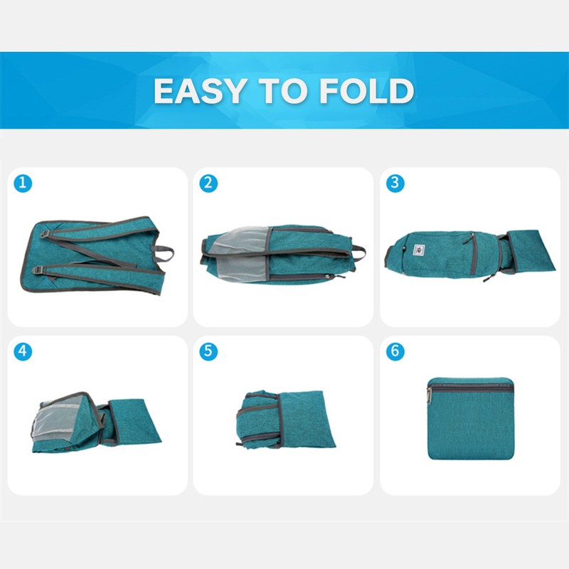 Lightweight Foldable Backpack Waterproof Packable Travel Hiking Cycle Backpack Daypack