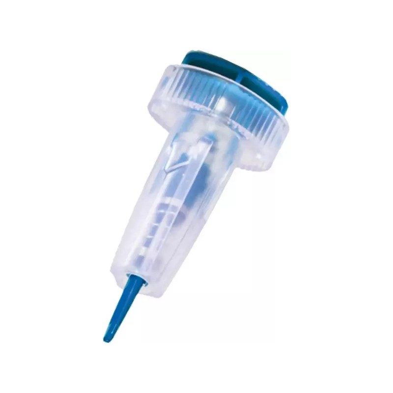 OneCare 원케어 옵티 세이프티 랜셋 상단 버튼 활성화 23G x