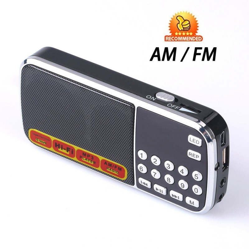Mfine 088 Mini Speakers Portable Music Player Micro SD/TF USB