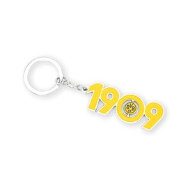 Borussia Dortmund BVB Keyring 1909, yellow