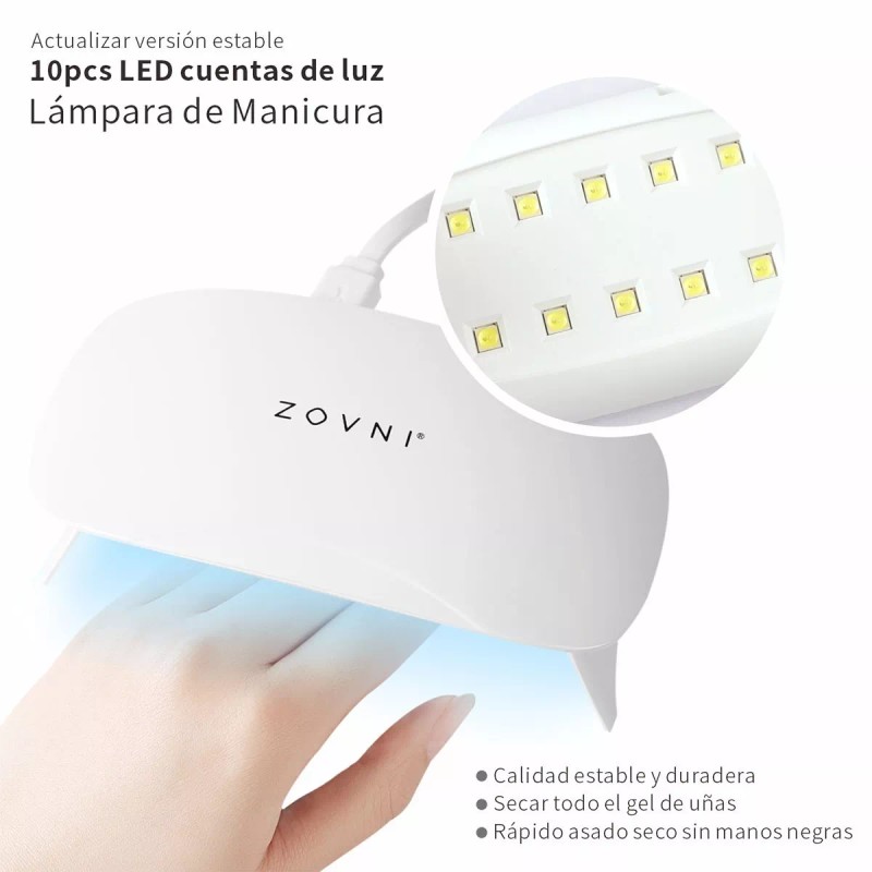 Zovni Kit 20 Lámparas Led De 10w De Polygel Para